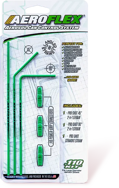 Aeroflex .110 Kit For large diameter aerosol straws