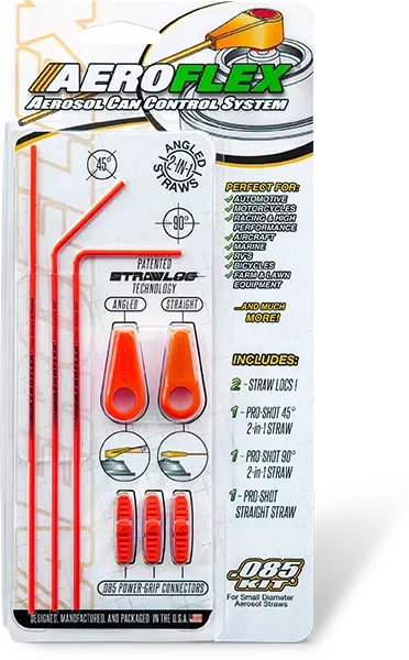 Aeroflex .085 Kit For small diameter aerosol straws